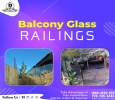 balcony glass railing